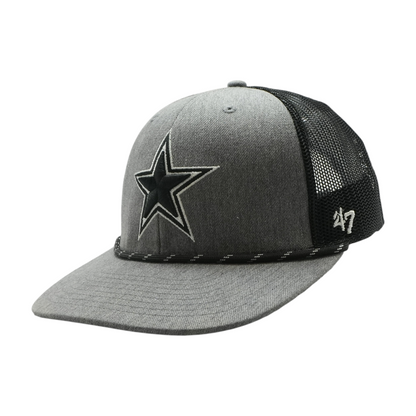 Gray Dallas Cowboys Ballcap Hat