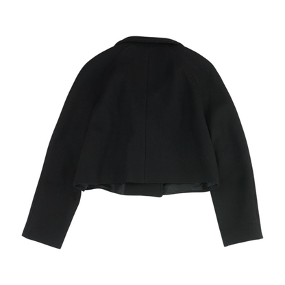 Black Solid Blazer