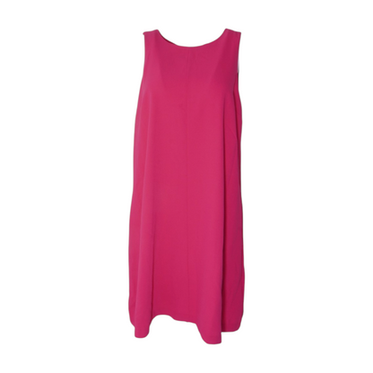 Magenta Midi Dress