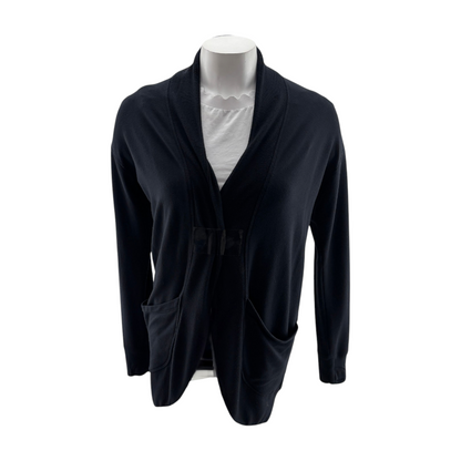 Black Cardigan Sweater
