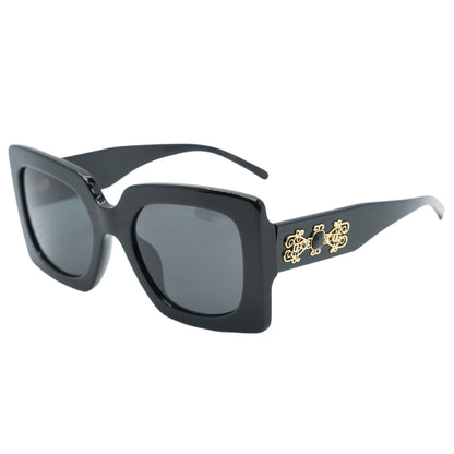 Black DG 1525-B Oversized Sunglasses
