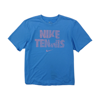 Blue Solid Active T-Shirt