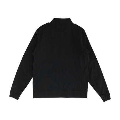 Black Solid Active Jacket