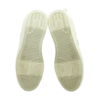 Beige Leather Lace Up Casual Shoes