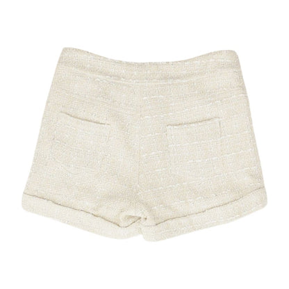 Beige Misc Shorts