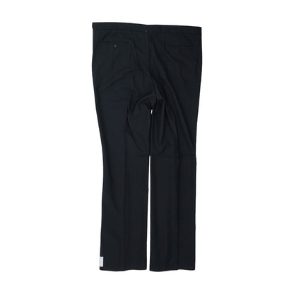 Black Solid Dress Pants