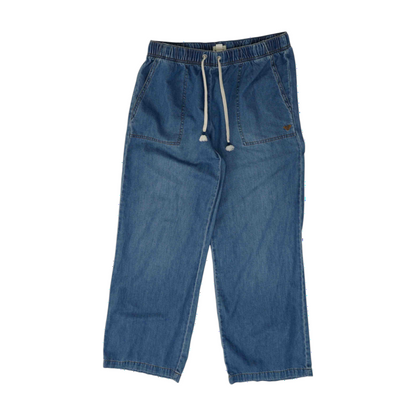 Blue Wide Leg Jeans
