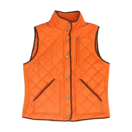 Orange Solid Vest