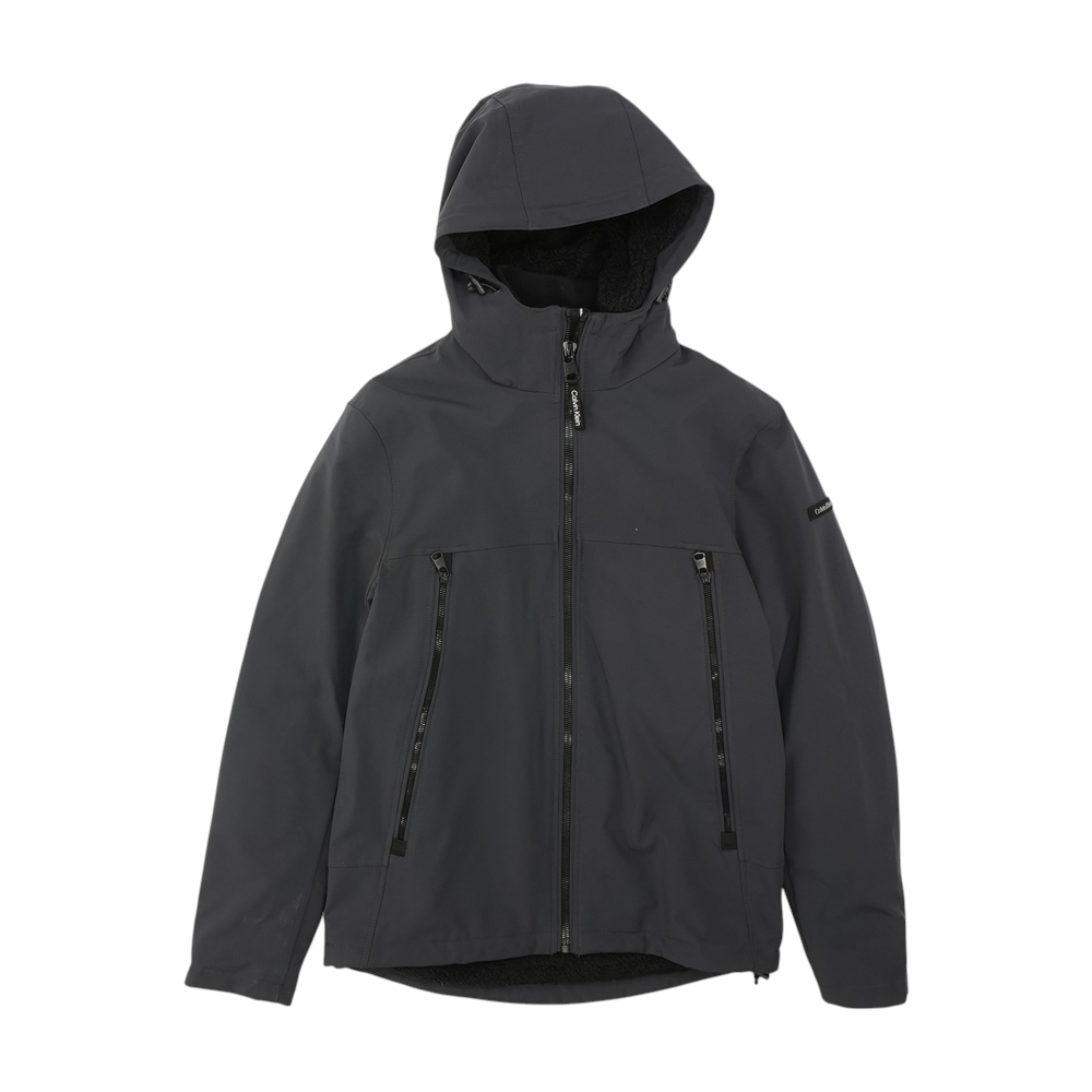 Navy Solid Jacket