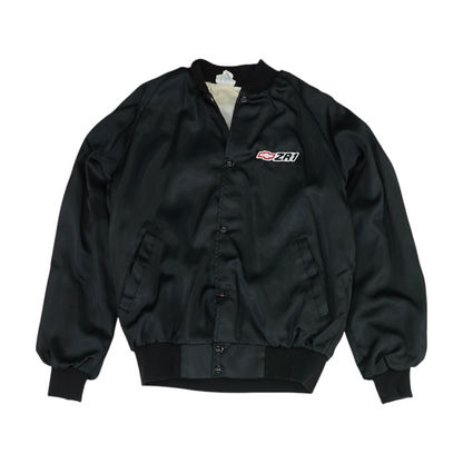 Vintage Black Solid Active Jacket