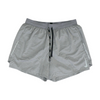 Gray Solid Active Shorts
