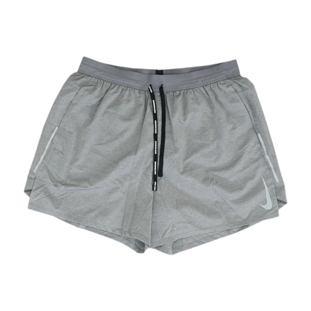 Gray Solid Active Shorts