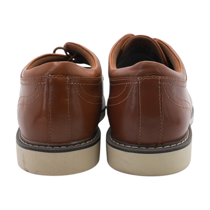Brown Lace-Up Dress Shoes