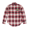 Red Plaid Flannel Button Down