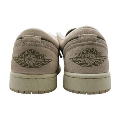 Jordan 1 Low SE Medium Olive Sail Low-Top Athletic Shoes