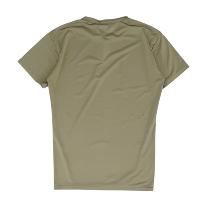 Brown Solid Active T-Shirt