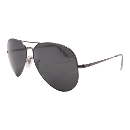 Black Metal II Aviator Sunglasses