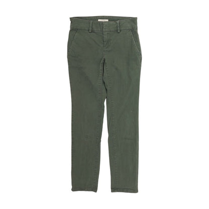 Green Solid Pants
