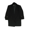 Black Solid Blazer