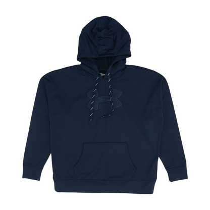 Navy Solid Hoodie Pullover