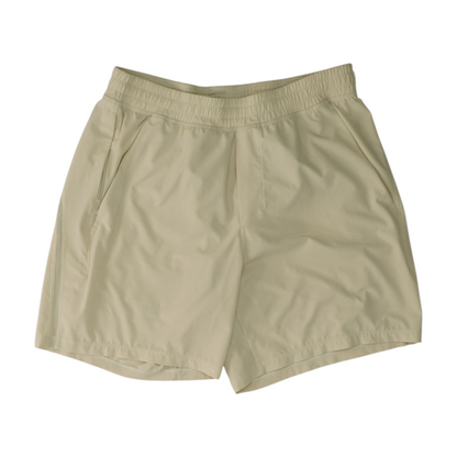 Beige Active Shorts