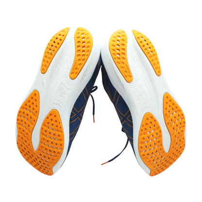 Navy Low-Top Athletic Shoes