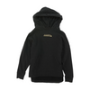 Black Solid Hoodie Pullover