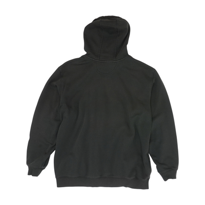 Black Solid Hoodie Pullover