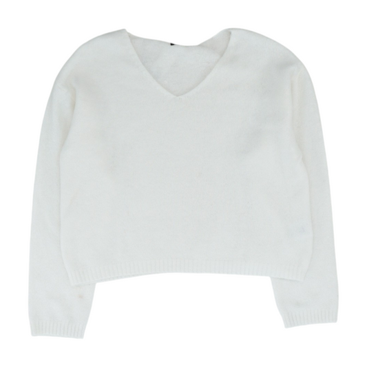 White Pullover Sweater