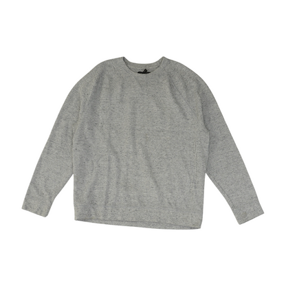 Gray Tall Solid Pullover Sweater