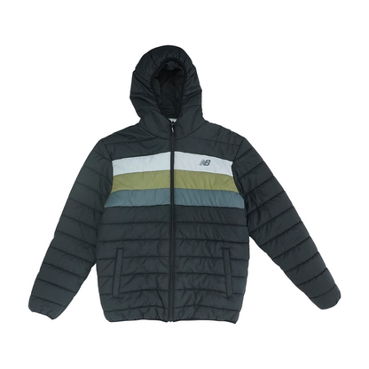 Black Color Block Jacket