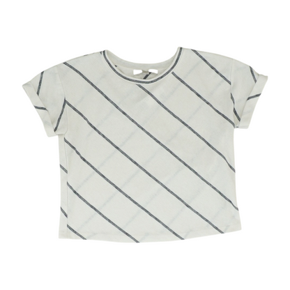 White Striped Blouse