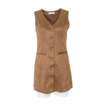 Brown Mini Dress