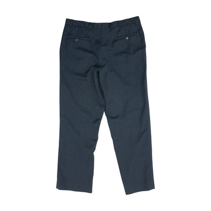 Black Solid Dress Pants