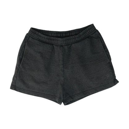 Gray Solid Active Shorts