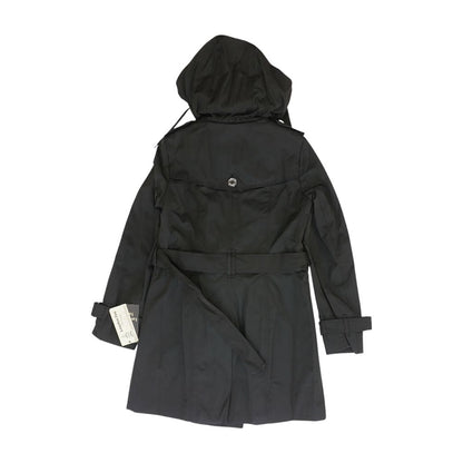 Black Solid Rain Jacket