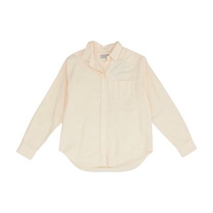 Peach Button Down