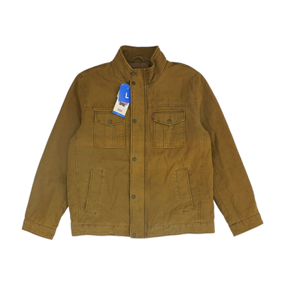 Brown Solid Jacket
