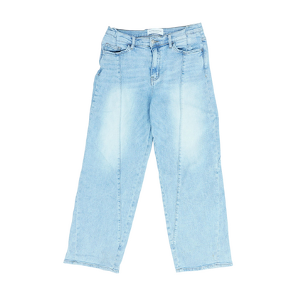 Blue Wide Leg Jeans