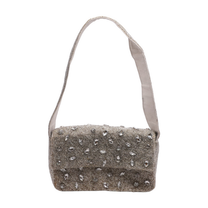 Silver Shoulder Bag