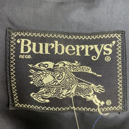 Vintage Navy Wool Button-Front Coat