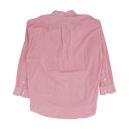 Red Check Long Sleeve Button Down