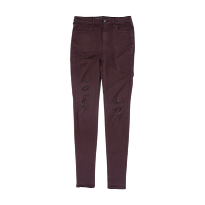 Burgundy Long Jeans