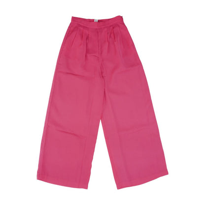 Pink Solid Pants