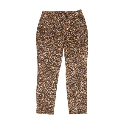Brown Animal Print Pants