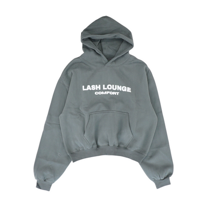 Gray Graphic Hoodie Pullover