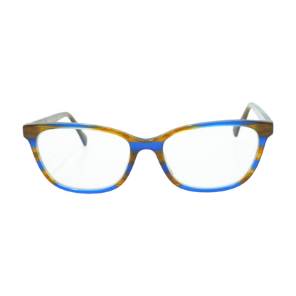 Brown RA 7133U Oval Prescription Eyewear