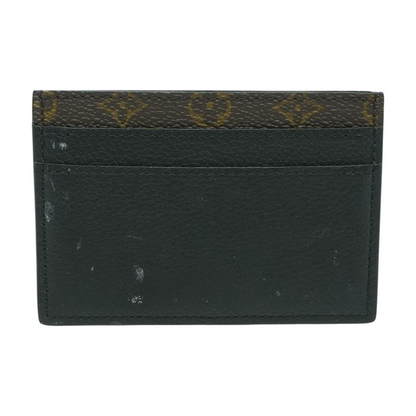 Double Card Holder Low Key in Black