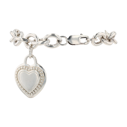 Sterling Silver Charm Bracelet