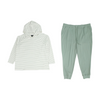 Max & Mia Green Striped Active Set – Image 1